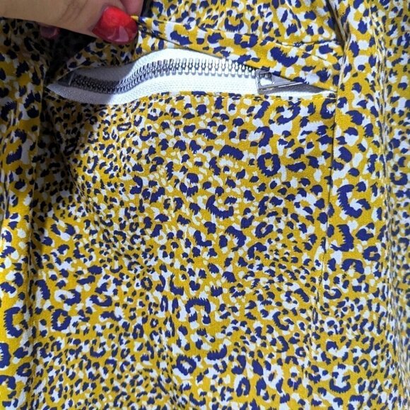 Seafolly | Spirit Animal Board Short in Gold/Blue leopard - Picture 9 of 11